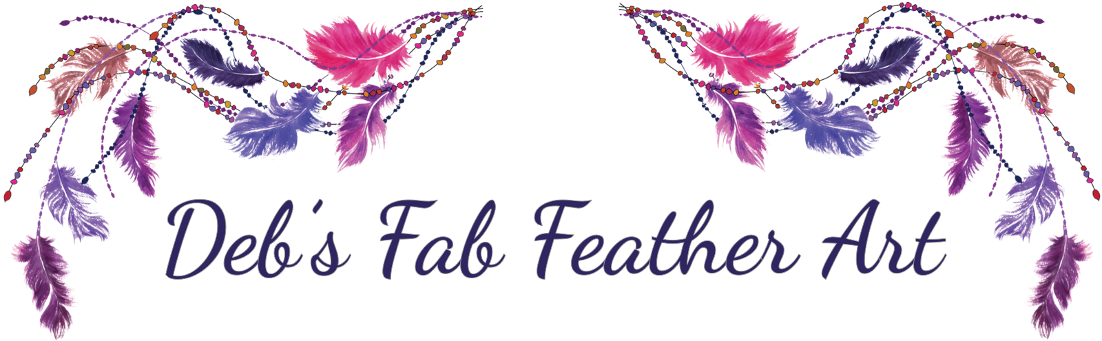 Deb's Fab Feather Art logo